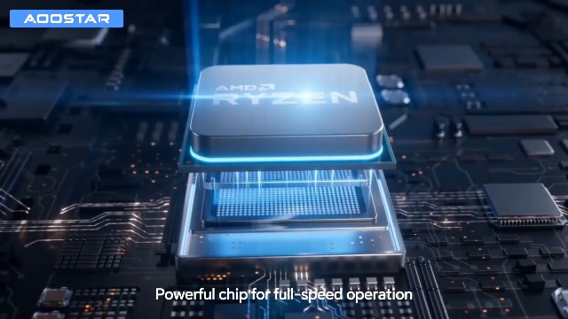 Amazon.com: AOOSTAR MACO AMD Ryzen 7 PRO 8845HS Mini PC (8C/16T